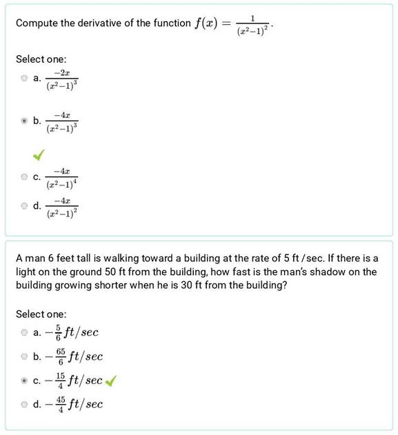 A screenshot of a math test

Description automatically generated