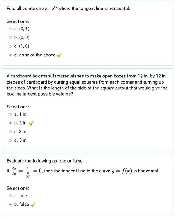 A screenshot of a math test

Description automatically generated