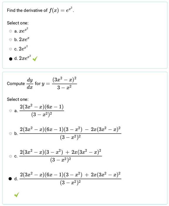 A screenshot of a math test

Description automatically generated