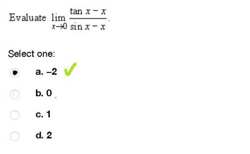 A math problem with a green tick

Description automatically generated