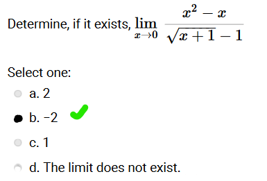 A math problem with green tick and black text

Description automatically generated