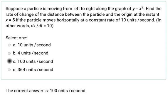 A screenshot of a math test

Description automatically generated